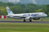 S5-AAS @ LOWL - Adria Airwas airbus A320-231 landing in LOWL/LNZ