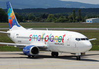 LY-FLC @ LOWG - Charter flight to Rome - by Andreas Müller