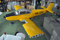 HB-EXC @ LSZR - at Museum Altenrhein - by Volker Hilpert