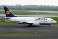 D-ABIH @ EDDL - DLH3212 Dusseldorf to Venice/Venezia, Tessara/Marco Polo (VCE) - by Loetsch Andreas