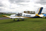 G-ASAU @ EGBR - Morane Saulnier MS-880B Rallye Club at Breighton Airfield's 2012 May-hem Fly-In. - by Malcolm Clarke