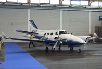 N14VP @ EDNY - Beechcraft B60 Duke at the AERO 2012, Friedrichshafen