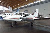 D-GEBA @ EDNY - Piper PA-34-200T Seneca II at the AERO 2012, Friedrichshafen
