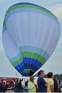 N2146B @ LAL - The wind was too strong to allow the full inflation and mass take-off of the balloons at 2012 Sun n Fun