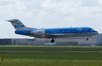 PH-KZU @ EHAM - Just before touchdown on the Bulderbaan at Schiphol Amsterdam. - by Jan Bekker