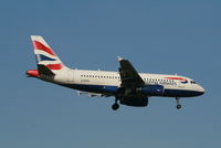 G-EUPW @ EBBR - Flight BA392 is descending to RWY 02 - by Daniel Vanderauwera