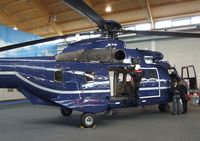 D-HEGM @ EDNY - Aerospatiale AS.332L1 Super Puma of the German federal police (Bundespolizei) at the AERO 2012, Friedrichshafen