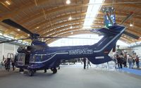 D-HEGM @ EDNY - Aerospatiale AS.332L1 Super Puma of the German federal police (Bundespolizei) at the AERO 2012, Friedrichshafen