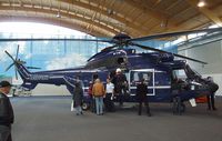 D-HEGM @ EDNY - Aerospatiale AS.332L1 Super Puma of the German federal police (Bundespolizei) at the AERO 2012, Friedrichshafen