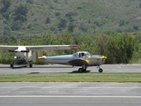 N99711 @ SZP - 1946 ERCO Ercoupe 415-D, Continental O-200 100 Hp upgrade, taxi to tiedown - by Doug Robertson