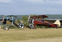 G-CDXR @ LFFQ - with Boeing Stearman - by Volker Hilpert
