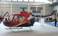 D-HTDM @ EDNY - MBB Bo 105CB-4 at the AERO 2012, Friedrichshafen - by Ingo Warnecke