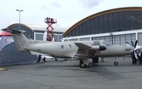 LX-JFR @ EDNY - Pilatus PC-12/47E at the AERO 2012, Friedrichshafen - by Ingo Warnecke