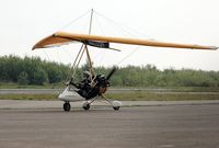 G-MNHD @ EGFH - Resident microlight. - by Roger Winser