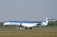 ES-ACC @ LOWW - Estonian Air Canadair CRJ-900 - by Thomas Ranner