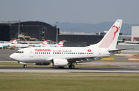 TS-ION @ LOWW - Tunisair Boeing 737 - by Thomas Ranner