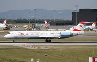 OE-LVI @ LOWW - Austrian Arrows Fokker 100 - by Thomas Ranner