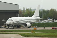 LX-GJC @ LAL - 2007 Airbus 318-112CJ (Elite), c/n: 3100 at Luton - by Terry Fletcher
