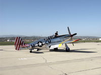 N251MX @ CMA - 1943 North American TP-51C-10 MUSTANG 'Betty Jane', Packard Liberty/RR V-1650-3 1,380 Hp, mod. for tandem dual control, World's SOLE REMAINING EXAMPLE of just five built. Limited class - by Doug Robertson