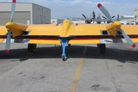 N9MB @ CNO - Her twin Franklins and anti tip back wheel - by Helicopterfriend