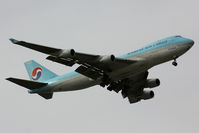 HL7434 @ LOWW - Picture taken from my balcony about 5km NW of Vienna International Airport - by Bernd Karlik - VAP