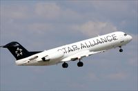 D-AFKF @ EDDS - Fokker 100 - by Jerzy Maciaszek