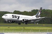 TC-SKD @ EDDR - Boeing 737-4Q8 - by Jerzy Maciaszek