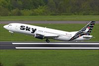 TC-SKD @ EDDR - Boeing 737-4Q8 - by Jerzy Maciaszek