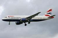 G-BUSF @ EGNT - Airbus A320-111, Newcastle Airport, October 2006. - by Malcolm Clarke