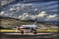 C-FFKF @ CYKA - Kamloops - by Doug R. Matheson