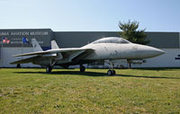 164346 @ KRIC - This 1992-build Tomcat stands guard in front of the Virginia Aviation Museum, an institution better known for its collection of Golden Age aircraft. - by Daniel L. Berek