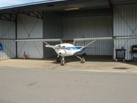 N3554U @ KMYV - Cessna 150/160, 40 gallon wing tanks, 1760 gross wt STC, LASAR ignition. - by Loy Conklin