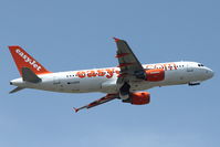 G-EZTN @ EGCC - Easyjet A320 at Manchester - by Terry Fletcher