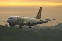 TC-SKM @ EDDR - Boeing 737-49R - by Jerzy Maciaszek