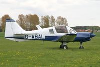 G-ASAL @ EGBR - Scottish Aviation Bulldog T.1 at Breighton Airfield's 2012 May-hem Fly-In. - by Malcolm Clarke