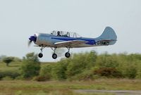 G-YAKC @ EGFH - Resident Yak-52. Previous registration LY-AKC. - by Roger Winser