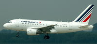 F-GUGD @ EDDL - Air France, is landing on Rwy23L at Düsseldorf Int´l (EDDL) - by A. Gendorf