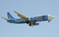N706AS @ KLAX - Arriving at LAX on 24R - by Todd Royer