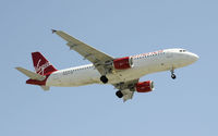 N842VA @ KLAX - Arriving at LAX on 24R - by Todd Royer