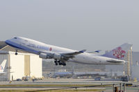 B-18712 @ KLAX - Departing LAX on 25R - by Todd Royer