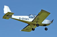 G-DSKI @ EGBK - A visitor to Sywell , on Day 1 of 2012 AeroExpo - by Terry Fletcher