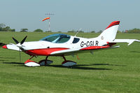 G-CGLR @ EGBK - A visitor to Sywell , on Day 1 of 2012 AeroExpo