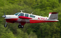 N35LV @ ELLX - on final RW06 - by Friedrich Becker