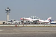B-2076 @ KLAX - Departing 25R - by Nick Taylor
