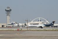  @ KLAX - Aero Mexico Connect E145 on 25L - by Nick Taylor