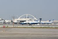 N584SW @ KLAX - Rolling out 25L - by Nick Taylor