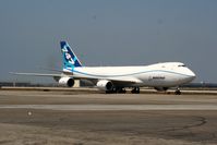 N50217 @ KLAX - Taxiing to the Atlantic ramp - by Nick Taylor