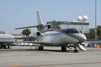 LX-MES @ KLAX - Roman Abramovich's Falcon - by Nick Taylor