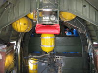 N224J @ CMA - 1944 Consolidated B-24J LIBERATOR 'Witchcraft' four turbocharged P&W R-1830-65 Twin Wasp 1,200 Hp each. World's SOLE REMAINING FLYING EXAMPLE. Looking aft waist area - by Doug Robertson