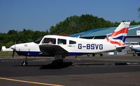 G-BSVG @ EGTB - Ex: C-GZAV > G-BSVG - Originally with, Airways Aero Associations Ltd in October 1990, currently with, Booker Aircraft Leasing Ltd since January 2012.